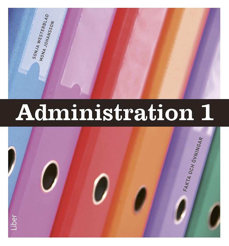 Administration 1 Fakta och uppgifter cover image