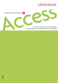 Access Företagsekonomi 1 Lösningar