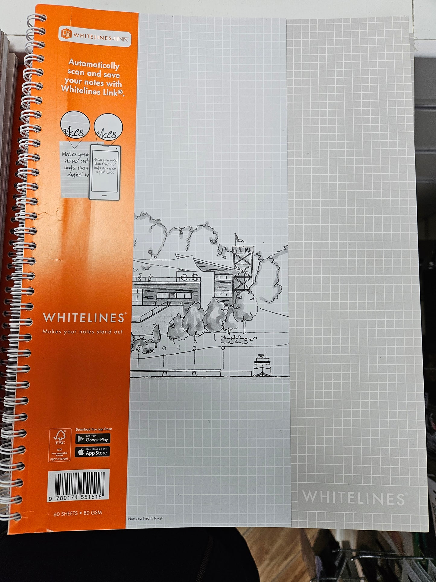 Whitelines rutat A4