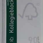 Kollegieblock linjerat A4